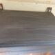 Black pharmacy cabinet