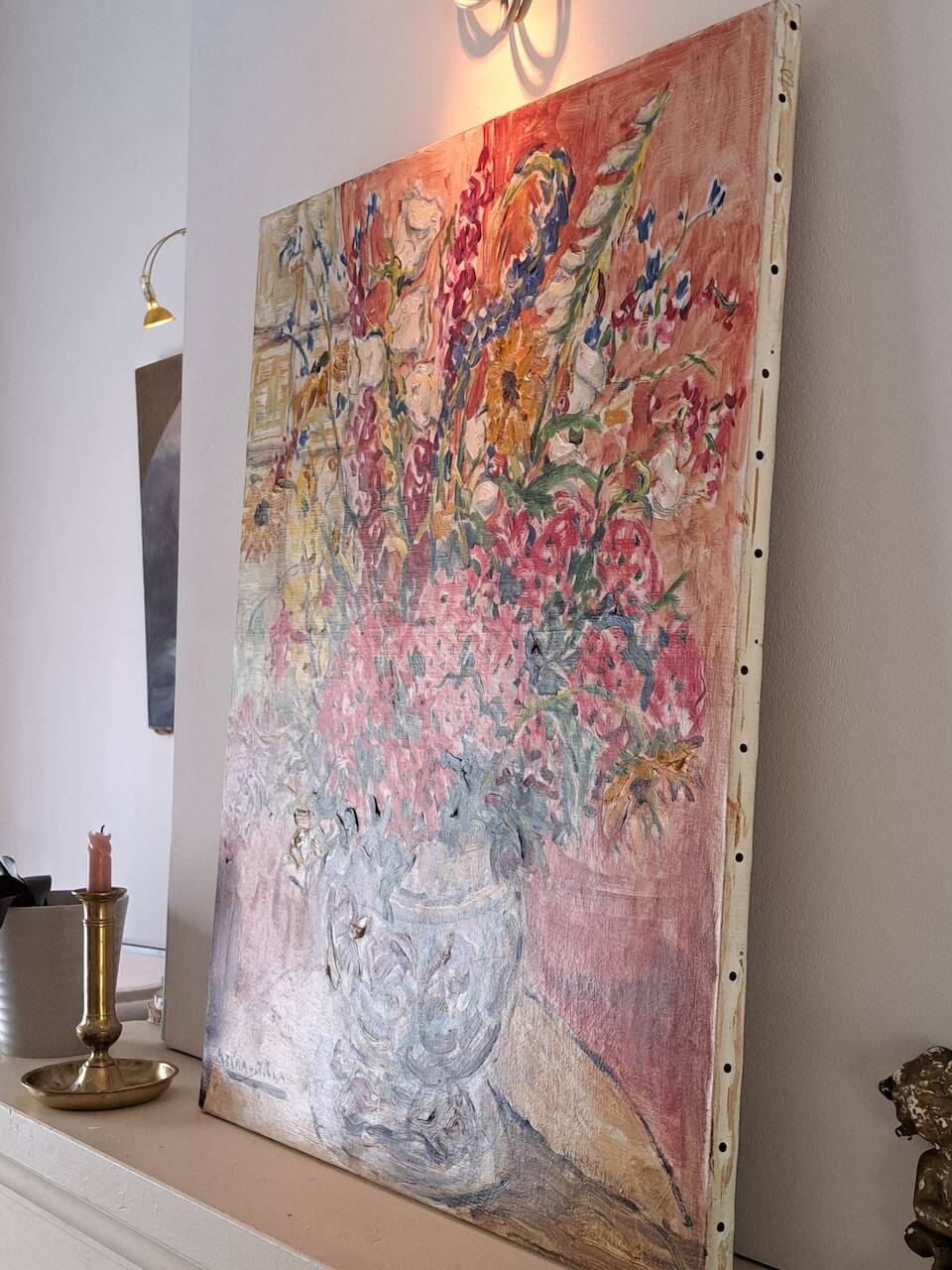 Bouquet of Flowers Painting by Azéma Billa