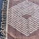Handmade traditional Berber rug size 1.4/2.6 m