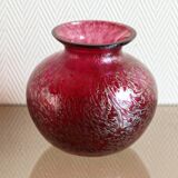 Loetz "mimosa" vase, in iridescent glass