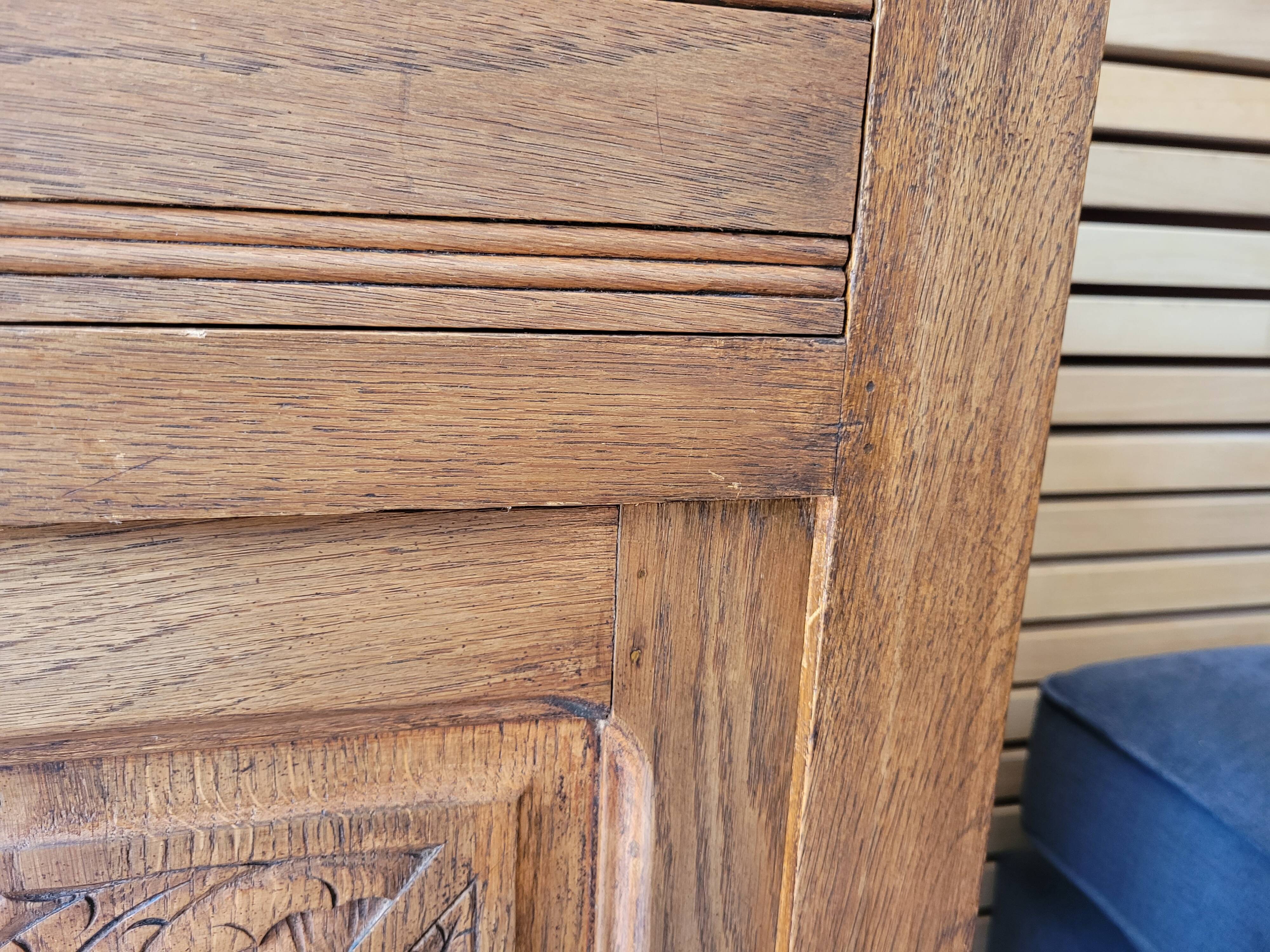 Vintage solid oak jam maker