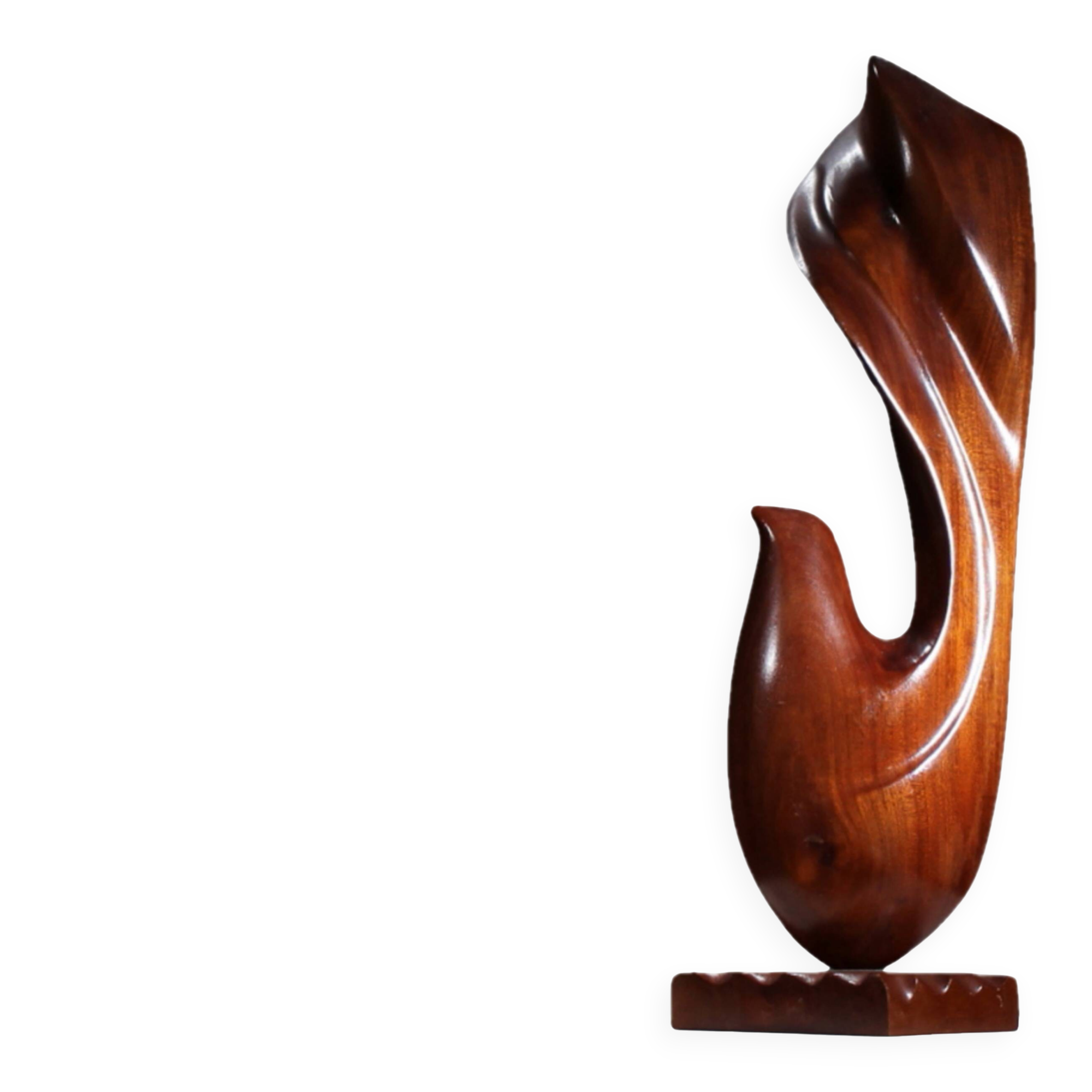 Abstract Wooden Sculpture | Germany 1980s