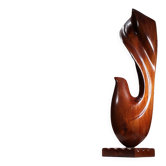 Abstract Wooden Sculpture | Germany 1980s
