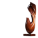 Abstract Wooden Sculpture | Germany 1980s