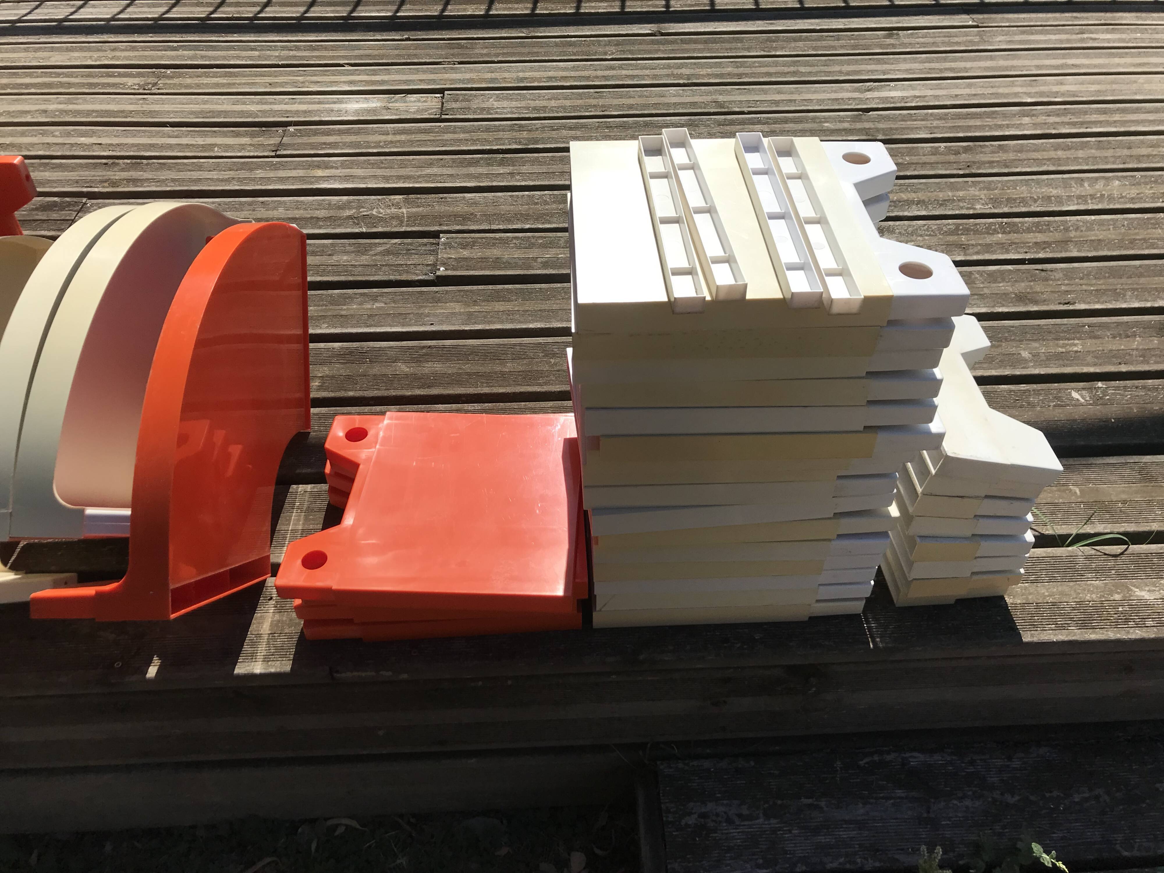 Etagere plastique prisunic 1970