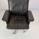 Vintage Leather Swivel Armchair De Sede DS 35, Switzerland, 1970s