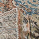 5x9 Blue Red Oriental Classic Vintage Rug, 168x268Cm