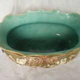 art deco slip planter