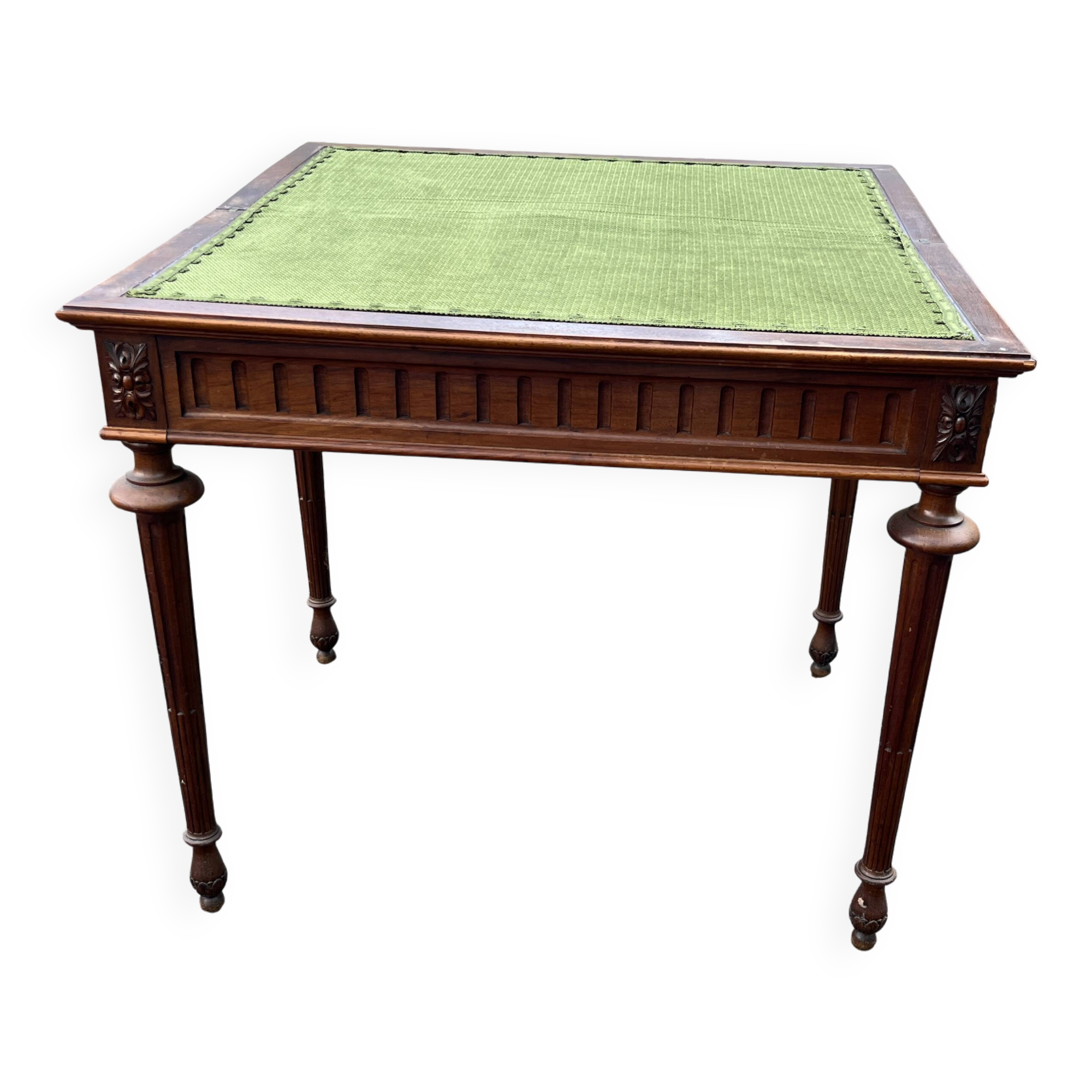 Louis XVI style mahogany games table