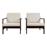 Paire de fauteuils B-7522 par Zenon Bączyk 1960s