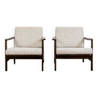Paire de fauteuils B-7522 par Zenon Bączyk 1960s