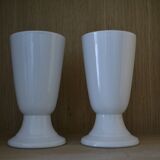 Set of 2 mazagrans in snake porcelain