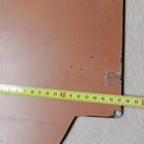 Art Deco beveled engraved mirror