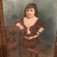 Portrait au pastel d’un enfant du début du 20e siècle