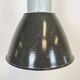 Industrial grey enamel factory lamp, 1960s