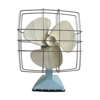 Ventilateur vintage calor oscillant et inclinable bleu mint