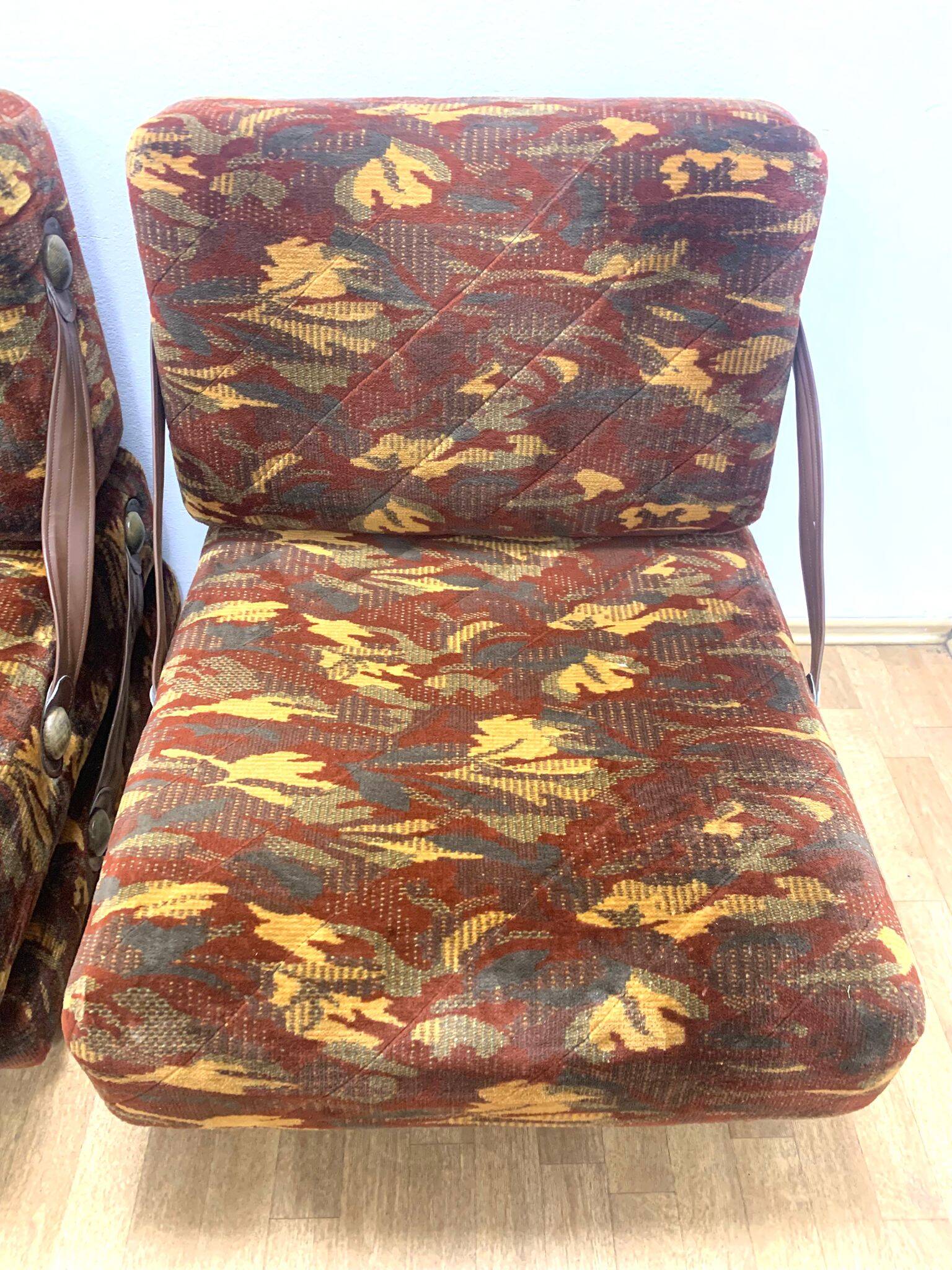 Fauteuils rétro, Tchécoslovaquie, années 1970 (lot de 2)