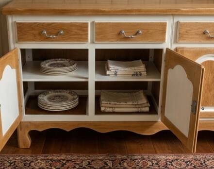Buffet style country chic
