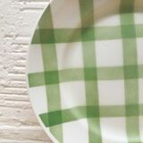Pair flat plates Green nappe