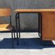 Mobilor desk, vintage, 50s
