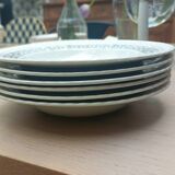 Gien soup plates Brittany pattern