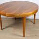 Scandinavian extendable dining table in teak – 1960s