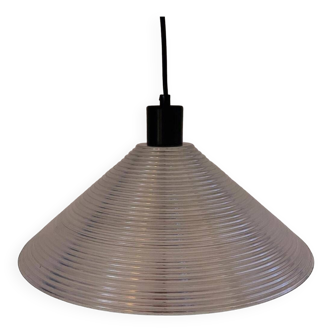 Aluminum pendant light, 1980s