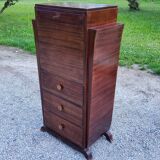 Art Deco secretary in mahogany 1930