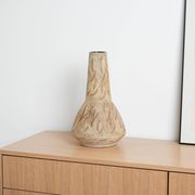 Ceramic boho vase, German design, 1960s, made in Germany