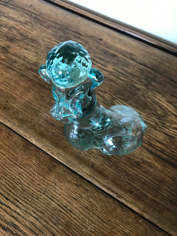 Vintage poodle decanter Vetreria Etrusca