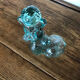 Vintage poodle decanter Vetreria Etrusca