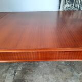 Large art deco mahogany table with extensions 260cm