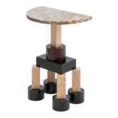 Console Demistella en marbre fin par Ettore Sottsass pour Up & Up, années 1980.