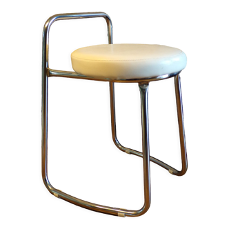 Vintage skaï stool