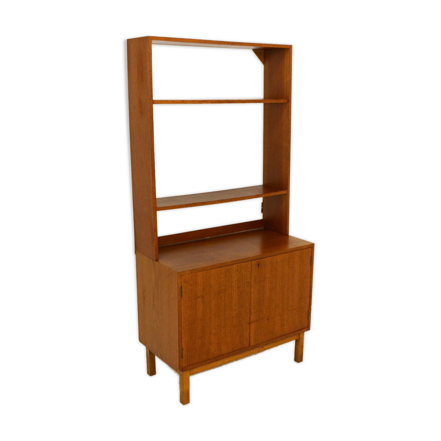 Bookcase in teak and beech , Sweden, 1960