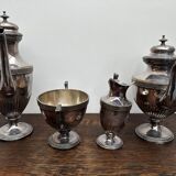 Silver-plated tea and coffee service from the Art Nouveau period