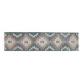 Tapis couloir vintage turc fait main en laine et coton des années 1970, 73x291.