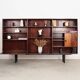 Rosewood bookcase, Danish design, 1970s, production: Farsø Møbelfabrik