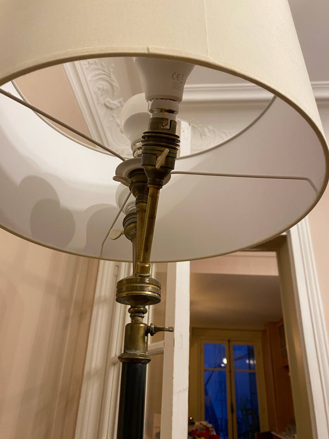 1950s adjustable floor lamp