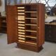 Art Deco mahogany wardrobe, signed A. Bicchierini, 1940s.