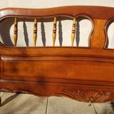 Louis XV style bed in cherry wood