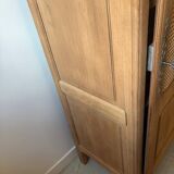 Cane-work oak bonnetière