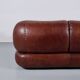 Sapporo leather sofa 1970s by Mobil Girgi publisher