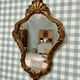 Baroque mirror in gilded wood