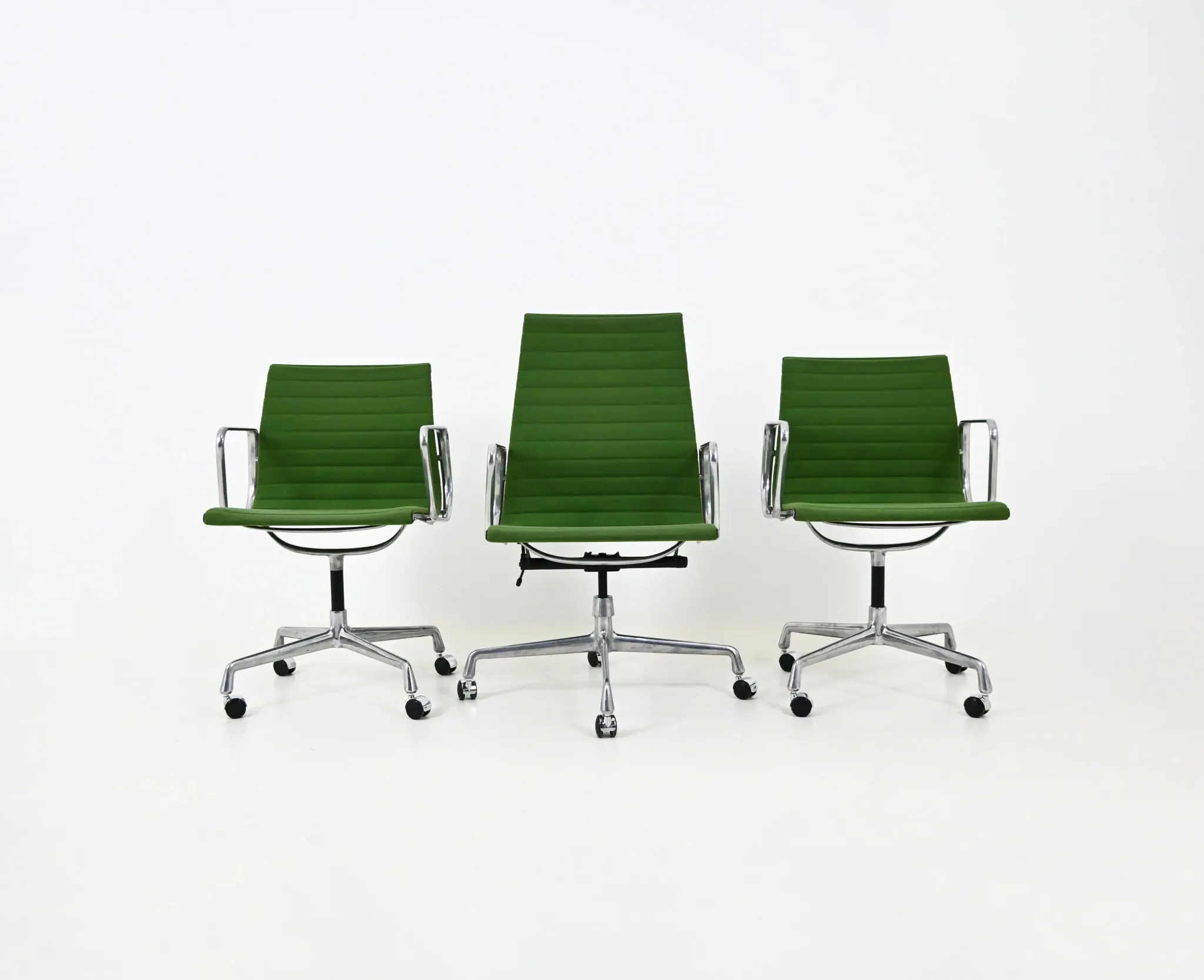 Set of 3 Office Chairs by Charles & Ray Eames for Herman Miller, 1970s