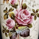 Large hand-painted porcelain vase, 20th century