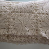 Crocheted bedspread