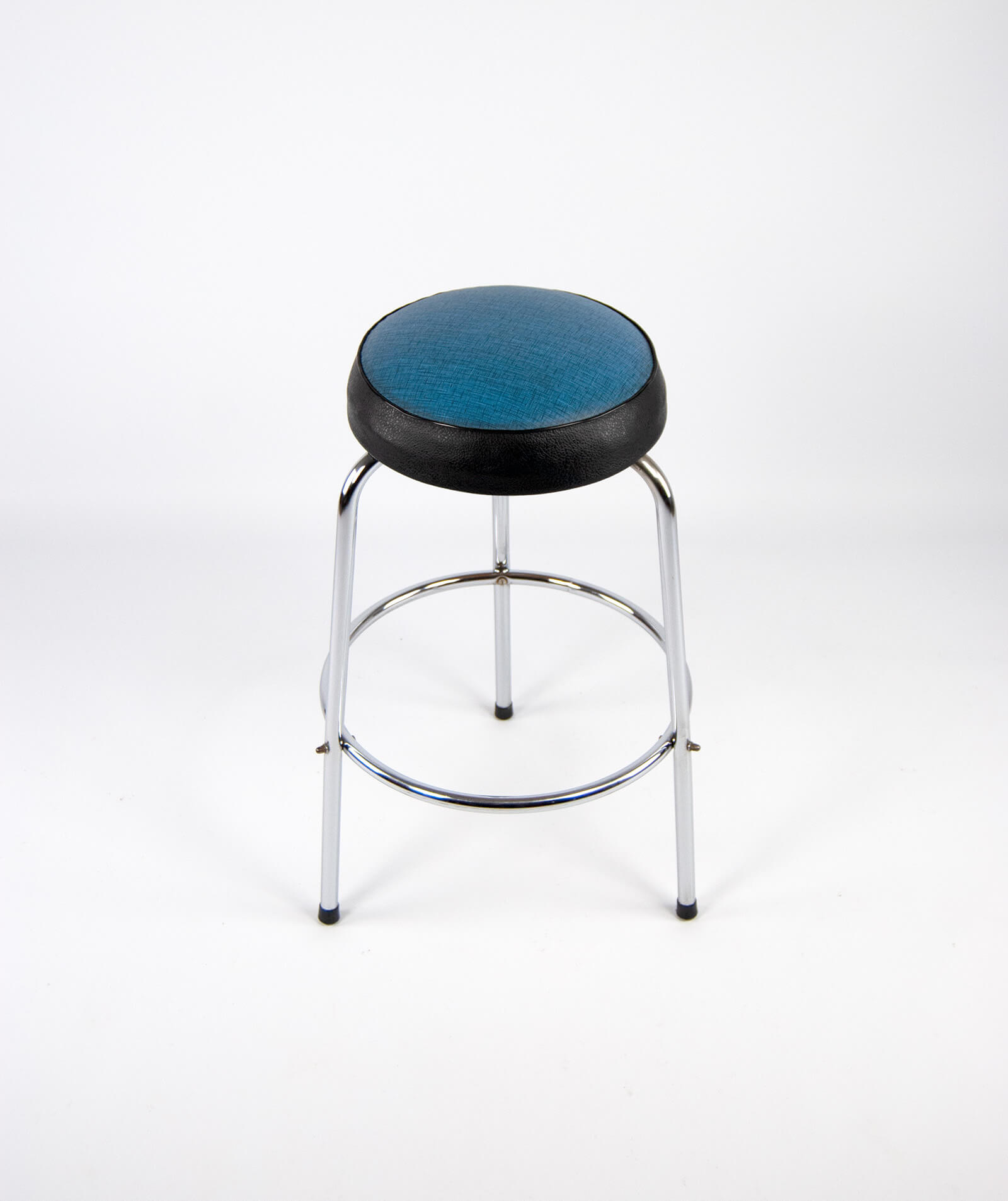 Ensemble de tabourets en acier de la fin des années 50