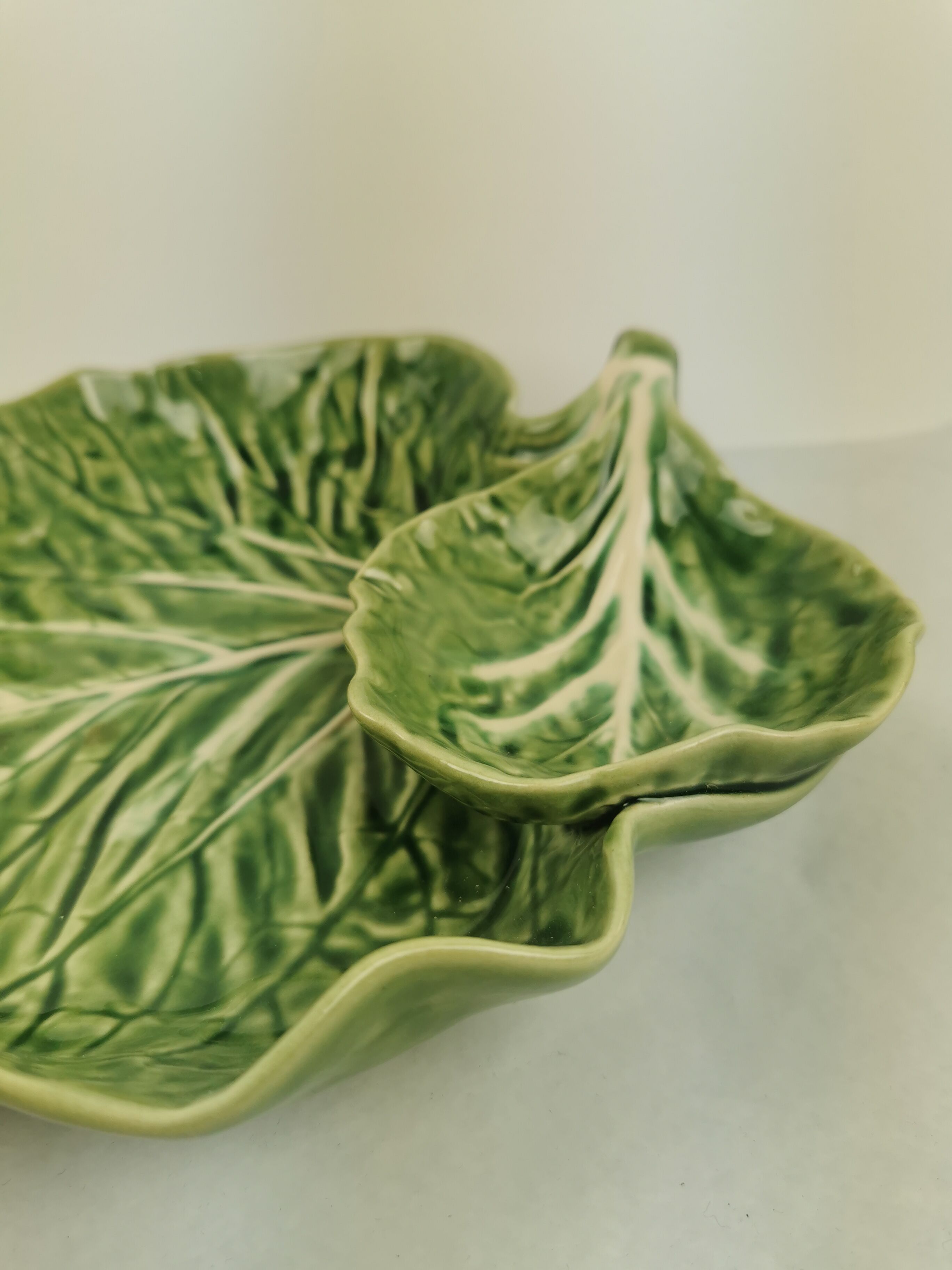 Paire assiettes Bordalo Pinheiro
