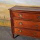 Petite commode époque Louis XVI en merisier